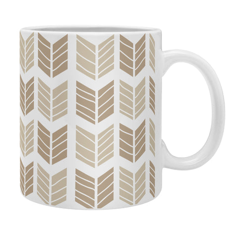 Avenie Boho Arrows Neutral Coffee Mug