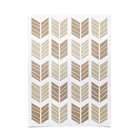 Avenie Boho Arrows Neutral Poster
