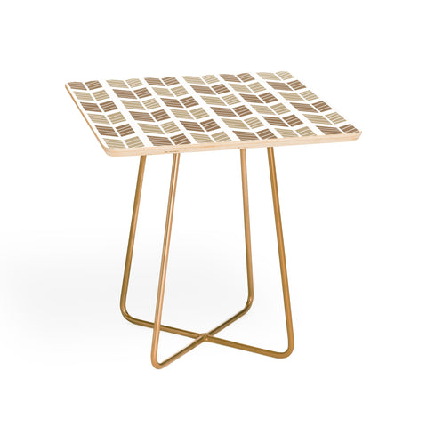 Avenie Boho Arrows Neutral Side Table
