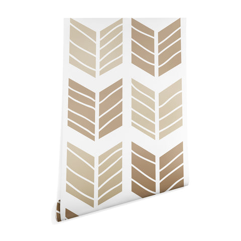 Avenie Boho Arrows Neutral Wallpaper