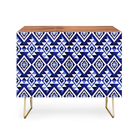 Avenie Boho Gem Blue Credenza