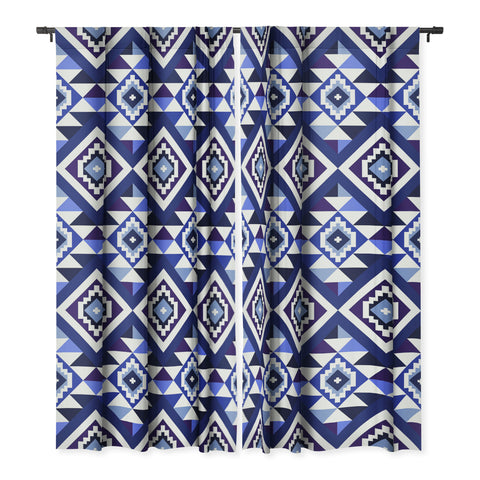 Avenie Boho Gem Blue Blackout Non Repeat