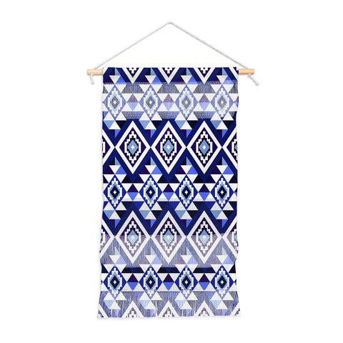 Avenie Boho Gem Blue Wall Hanging Portrait