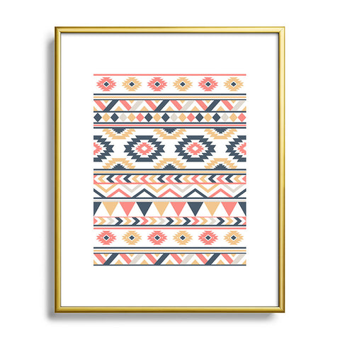 Avenie Boho Harmony Metal Framed Art Print