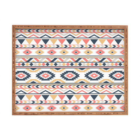 Avenie Boho Harmony Rectangular Tray