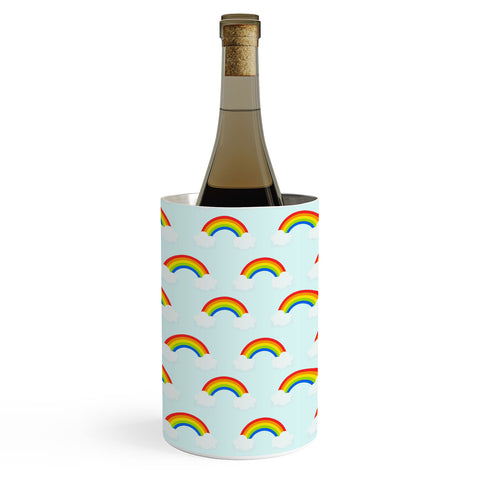 Avenie Bright Rainbow Pattern Wine Chiller