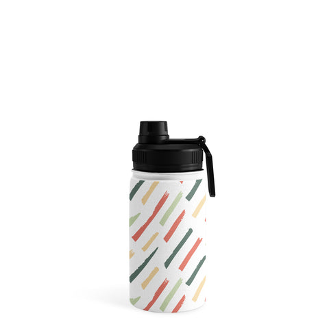 Avenie Brush Strokes Colorful Water Bottle