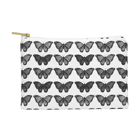 Avenie Butterfly Collection Black Pouch
