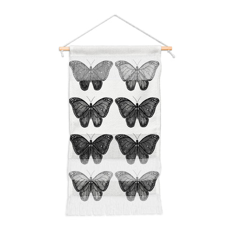 Avenie Butterfly Collection Black Wall Hanging Portrait