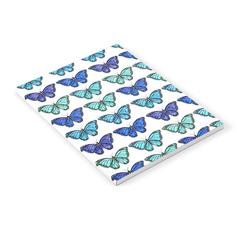 Avenie Butterfly Collection Blue Notebook