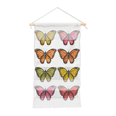 Avenie Butterfly Collection Fall Hues Wall Hanging Portrait