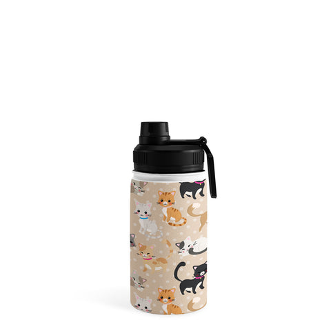 Avenie Cat Pattern Water Bottle