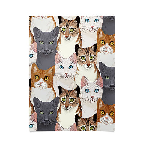 Avenie Cat Portraits Poster