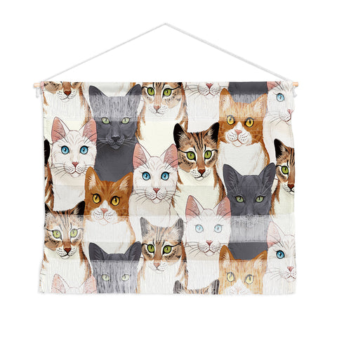 Avenie Cat Portraits Wall Hanging Landscape