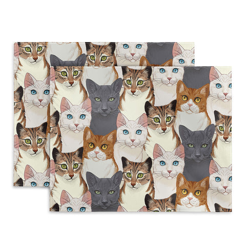 Avenie Cat Portraits Placemat