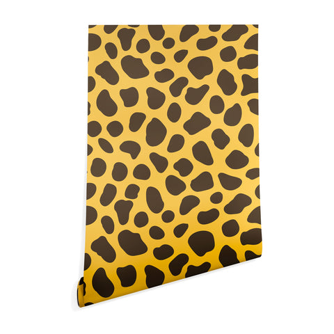 Avenie Cheetah Animal Print Wallpaper