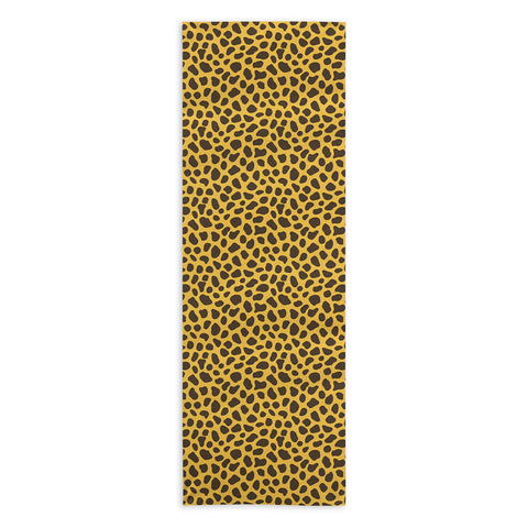 Avenie Cheetah Animal Print Yoga Towel