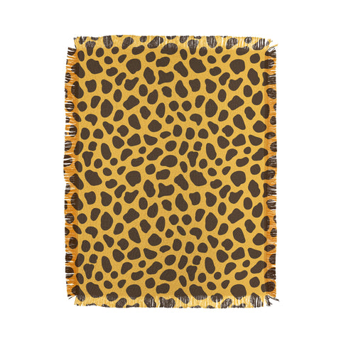 Avenie Cheetah Animal Print Throw Blanket