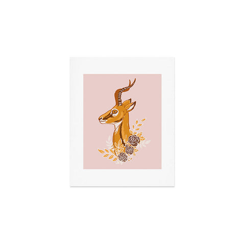 Avenie Cheetah Collection Gazelle Art Print
