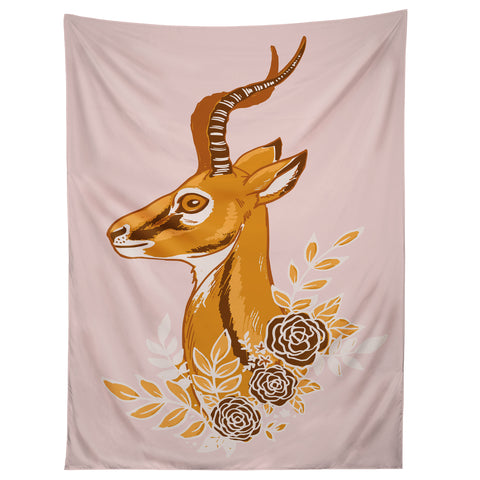 Avenie Cheetah Collection Gazelle Tapestry
