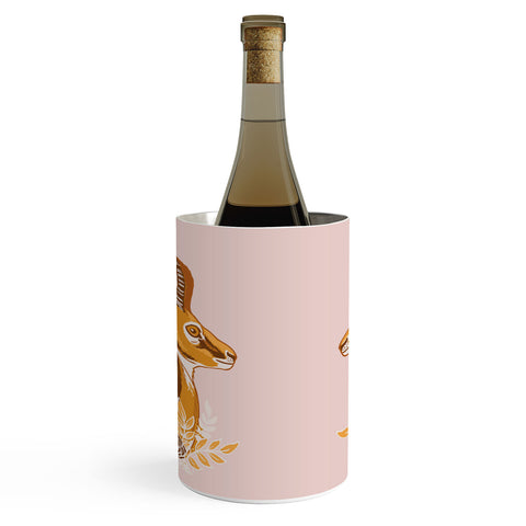 Avenie Cheetah Collection Gazelle Wine Chiller