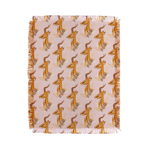 Avenie Cheetah Collection Gazelle Throw Blanket
