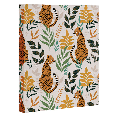 Avenie Cheetah Spring Collection I Art Canvas