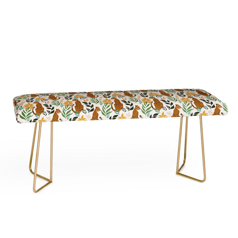 Avenie Cheetah Spring Collection I Bench