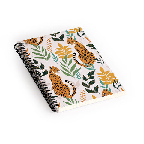 Avenie Cheetah Spring Collection I Spiral Notebook