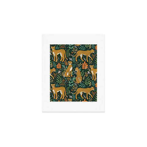 Avenie Cheetah Spring Collection II Art Print