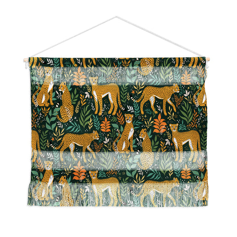 Avenie Cheetah Spring Collection II Wall Hanging Landscape