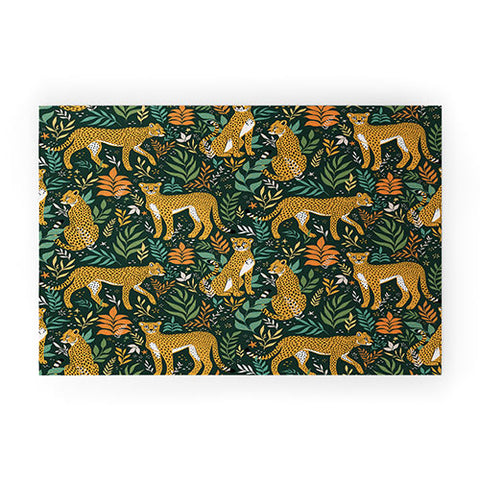 Avenie Cheetah Spring Collection II Welcome Mat