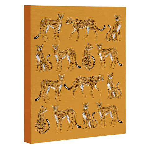 Avenie Cheetah Spring Collection III Art Canvas