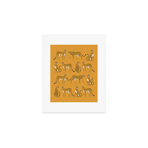 Avenie Cheetah Spring Collection III Art Print