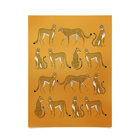 Avenie Cheetah Spring Collection III Poster