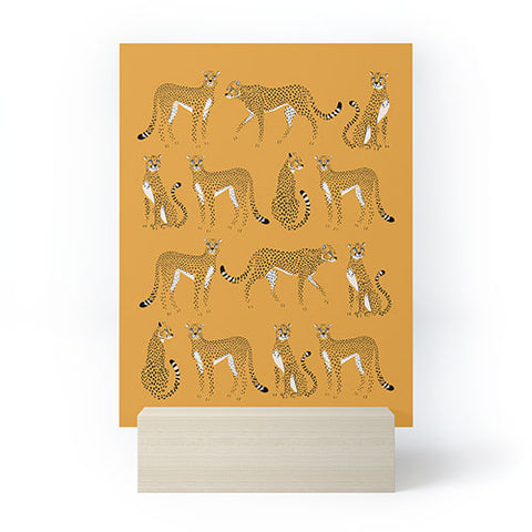 Avenie Cheetah Spring Collection III Mini Art Print