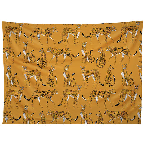 Avenie Cheetah Spring Collection III Tapestry