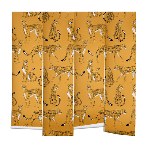 Avenie Cheetah Spring Collection III Wall Mural