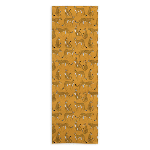 Avenie Cheetah Spring Collection III Yoga Towel