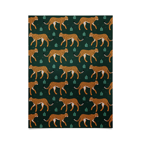 Avenie Cheetah Spring Collection IV Poster