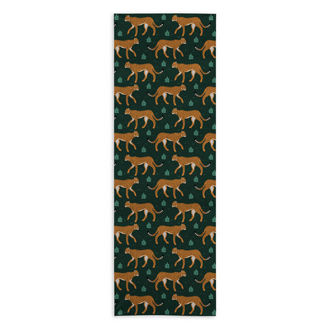 Avenie Cheetah Spring Collection IV Yoga Towel