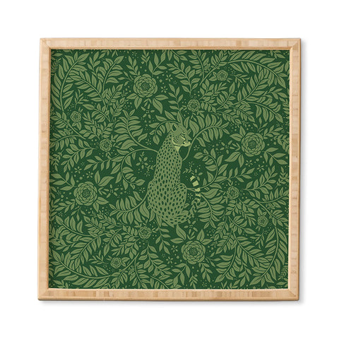 Avenie Cheetah Spring Collection IX Framed Wall Art