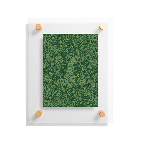 Avenie Cheetah Spring Collection IX Floating Acrylic Print