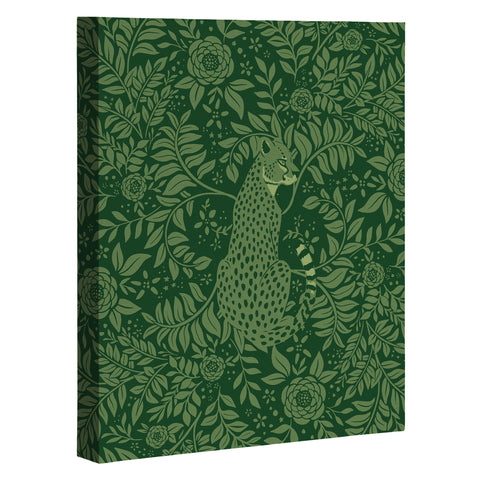 Avenie Cheetah Spring Collection IX Art Canvas
