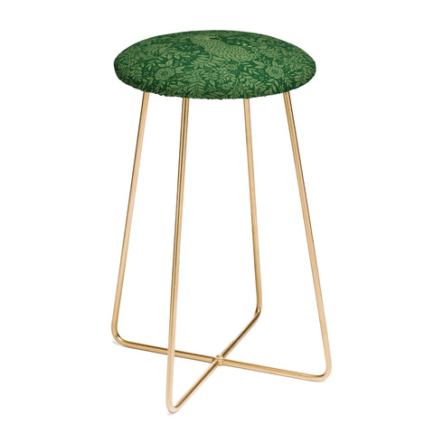 Avenie Cheetah Spring Collection IX Counter Stool