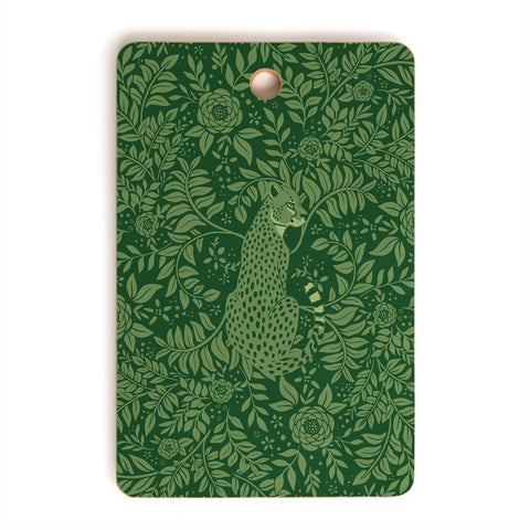 Avenie Cheetah Spring Collection IX Cutting Board Rectangle