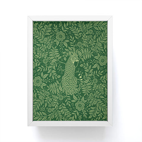 Avenie Cheetah Spring Collection IX Framed Mini Art Print