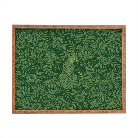 Avenie Cheetah Spring Collection IX Rectangular Tray