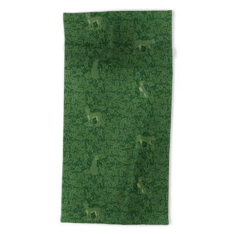 Avenie Cheetah Spring Collection IX Beach Towel