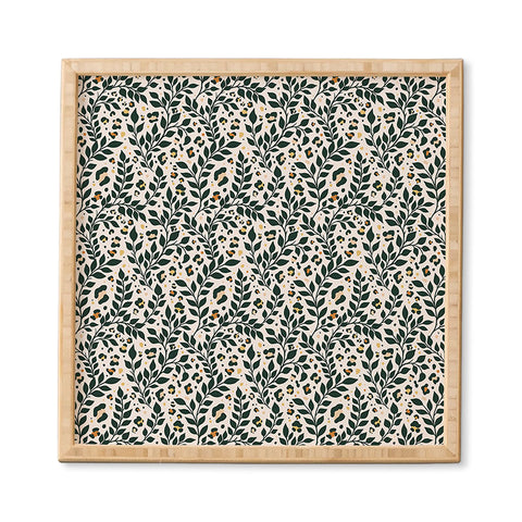 Avenie Cheetah Spring Collection V Framed Wall Art